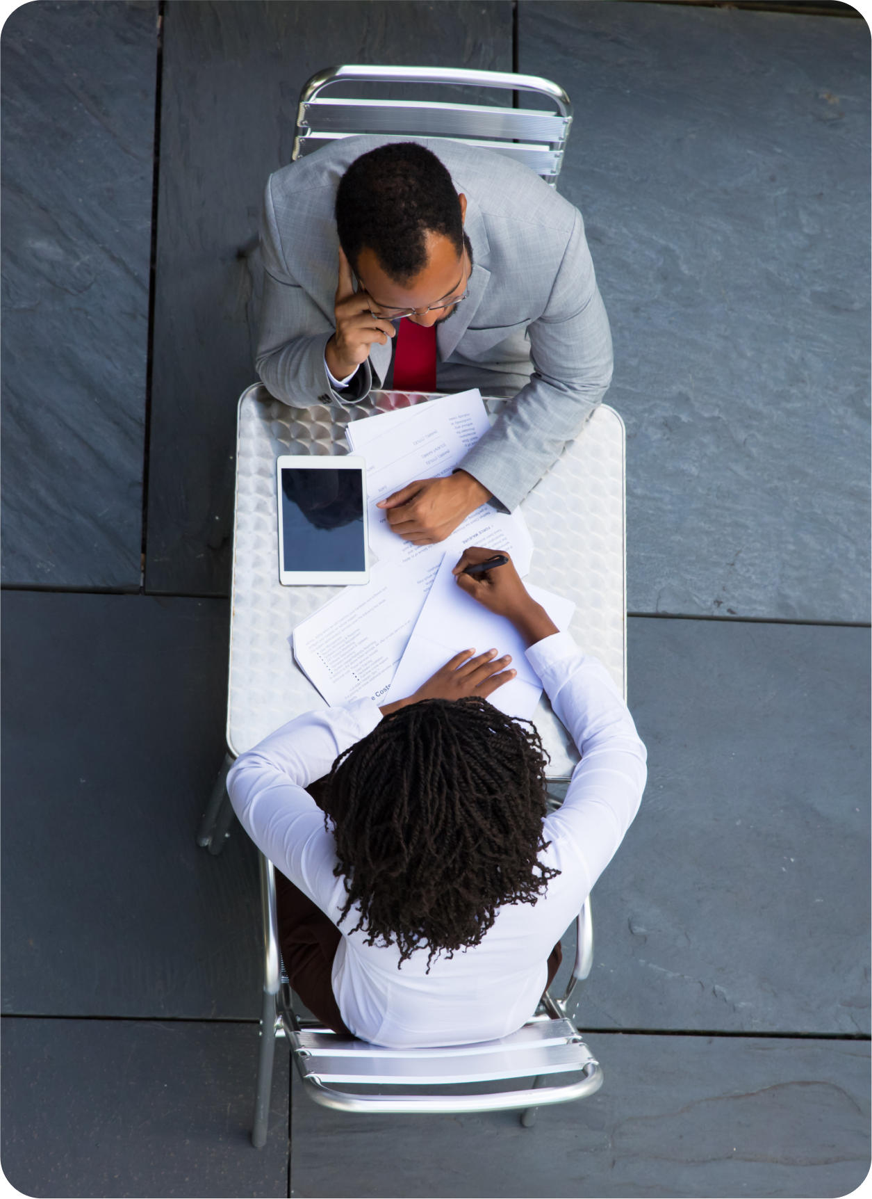 african_american_managers_working_with_documents_1